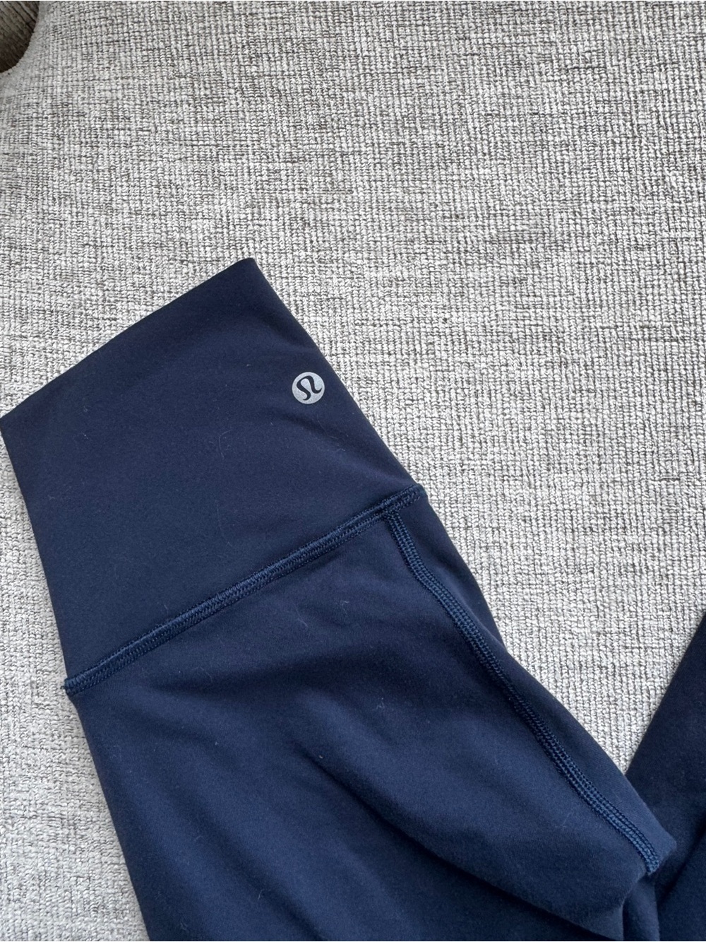 LuluLemon Athletica Align Navy Blue High-Rise Leggings - Picture 2 of 4